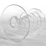 Maxbell Pour over Coffee Maker Multipurpose Coffee Dripper for Travel Kitchen Office clear