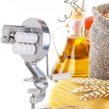 Maxbell Manual Pasta Maker Hand Cranking Noodles Pressing for Home Spaghetti Noodles