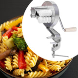 Maxbell Manual Pasta Maker Hand Cranking Noodles Pressing for Home Spaghetti Noodles