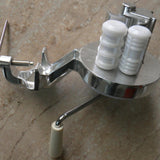 Maxbell Manual Pasta Maker Hand Cranking Noodles Pressing for Home Spaghetti Noodles