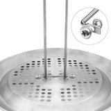 Maxbell Stainless Steel Turkey Fryer Stand Goose Chicken Rack for BBQ Camping Picnic