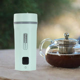 Maxbell Portable Electric Kettle with 6 Variable Presets 550ml for Hotel Travel Home green