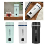 Maxbell Portable Electric Kettle with 6 Variable Presets 550ml for Hotel Travel Home green