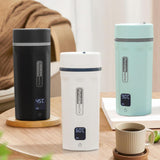 Maxbell Portable Electric Kettle with 6 Variable Presets 550ml for Hotel Travel Home green