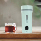 Maxbell Portable Electric Kettle with 6 Variable Presets 550ml for Hotel Travel Home green