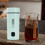 Maxbell Portable Electric Kettle with 6 Variable Presets 550ml for Hotel Travel Home green