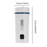 Maxbell Portable Electric Kettle with 6 Variable Presets 550ml for Hotel Travel Home white