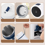 Maxbell Portable Electric Kettle with 6 Variable Presets 550ml for Hotel Travel Home white