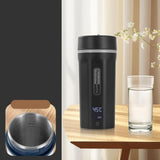Maxbell Portable Electric Kettle with 6 Variable Presets 550ml for Hotel Travel Home black