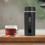 Maxbell Portable Electric Kettle with 6 Variable Presets 550ml for Hotel Travel Home black