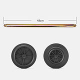 Maxbell Trash Can Spare Parts Heavy Duty Household 100 120 240 L 10PC Lid Hinge Pins Thick Wheels