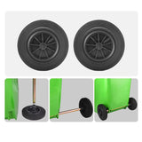 Maxbell Trash Can Spare Parts Heavy Duty Household 100 120 240 L 10PC Lid Hinge Pins Thick Wheels