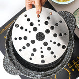 Maxbell Heating Diffuser Plate Induction Adapter Plate for Home Electric Cooktop Pot 12.3cm
