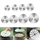 Maxbell Heating Diffuser Plate Induction Adapter Plate for Home Electric Cooktop Pot 12.3cm