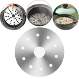 Maxbell Heating Diffuser Plate Induction Adapter Plate for Home Electric Cooktop Pot 12.3cm