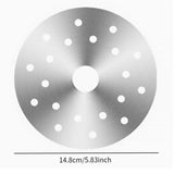 Maxbell Heating Diffuser Plate Induction Adapter Plate for Home Electric Cooktop Pot 14.8cm