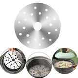Maxbell Heating Diffuser Plate Induction Adapter Plate for Home Electric Cooktop Pot 14.8cm