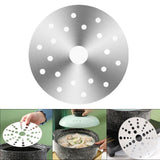 Maxbell Heating Diffuser Plate Induction Adapter Plate for Home Electric Cooktop Pot 14.8cm