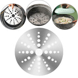 Maxbell Heating Diffuser Plate Induction Adapter Plate for Home Electric Cooktop Pot 18cm