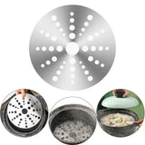 Maxbell Heating Diffuser Plate Induction Adapter Plate for Home Electric Cooktop Pot 18cm