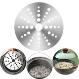 Maxbell Heating Diffuser Plate Induction Adapter Plate for Home Electric Cooktop Pot 23cm