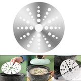 Maxbell Heating Diffuser Plate Induction Adapter Plate for Home Electric Cooktop Pot 23cm