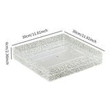 Maxbell Sashimi Tray Sushi Board Ice Chilled Serving Tray for Fruit Beverage Cheese M