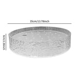 Maxbell Ice Chilled Serving Tray Beef Serving Dish for Vegetable Beverage Appetizers L