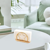 Maxbell Napkin Holder with Metal Wire Napkin Storage Box for Countertop Home Kitchen star and gold