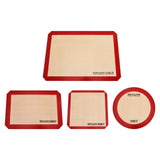 Maxbell Silicone Baking Mat Professional Bakeware Oven Baking Sheet for Pastry Bread 42x29.5cm