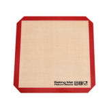 Maxbell Silicone Baking Mat Professional Bakeware Oven Baking Sheet for Pastry Bread 21x21cm