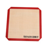 Maxbell Silicone Baking Mat Professional Bakeware Oven Baking Sheet for Pastry Bread 21x21cm