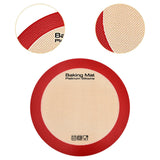 Maxbell Silicone Baking Mat Professional Bakeware Oven Baking Sheet for Pastry Bread 22.8cm