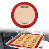 Maxbell Silicone Baking Mat Professional Bakeware Oven Baking Sheet for Pastry Bread 22.8cm