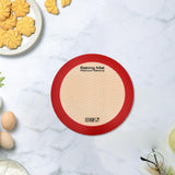 Maxbell Silicone Baking Mat Professional Bakeware Oven Baking Sheet for Pastry Bread 22.8cm