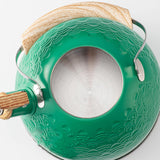 Maxbell Stainless Steel Whistling Kettle 2.5 L with Handle for Picnic Kitchen Hiking