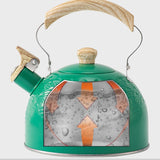 Maxbell Stainless Steel Whistling Kettle 2.5 L with Handle for Picnic Kitchen Hiking