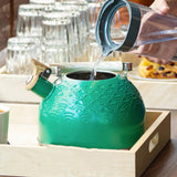 Maxbell Stainless Steel Whistling Kettle 2.5 L with Handle for Picnic Kitchen Hiking