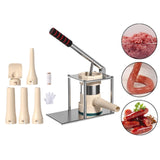 Maxbell Sausage Filler Machine Tabletop Handheld Accessories Chicken Sausage Stuffer