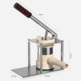 Maxbell Sausage Filler Machine Tabletop Handheld Accessories Chicken Sausage Stuffer