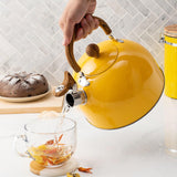 Maxbell Whistling Stovetop Kettle with Spout Cover Classic for Hiking Outdoor