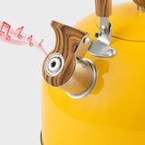 Maxbell Whistling Stovetop Kettle with Spout Cover Classic for Hiking Outdoor