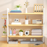 Maxbell Desktop Organizer Shelf 3 Tier Stable Desk Hutch for Office School Classroom 40x15x60CM