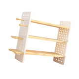 Maxbell Desktop Organizer Shelf 3 Tier Stable Desk Hutch for Office School Classroom 40x20x60CM