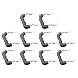 Maxbell 10Pcs Wok Handles Universal Replacement Ergonomic for Kitchen Cookware Parts S