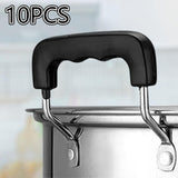 Maxbell 10Pcs Wok Handles Universal Replacement Ergonomic for Kitchen Cookware Parts S