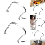 Maxbell 10x Steamer Pot Replacement Parts Replacement for Steamer Frying Pan Kitchen S