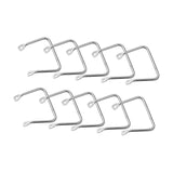 Maxbell 10Pcs Handles Serving Tray Fruit Trays Handles for Cooked Food Cutting Board S