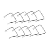 Maxbell 10Pcs Handles Serving Tray Fruit Trays Handles for Cooked Food Cutting Board S