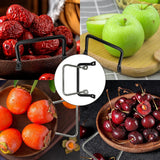 Maxbell 10Pcs Handles Serving Tray Fruit Trays Handles for Cooked Food Cutting Board S